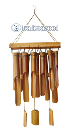 Polished Bamboo Windchime