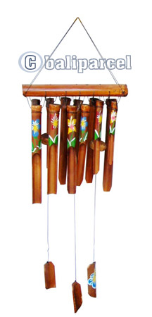 Painted Bamboo Windchime