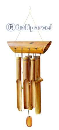 Polished Bamboo Windchime