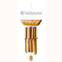 Polished Bamboo Windchime