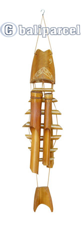 Polished Bamboo Windchime