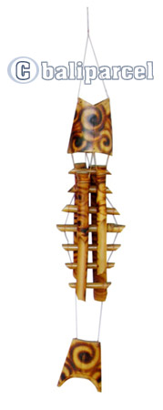 Polished Bamboo Windchime
