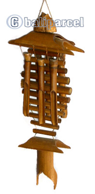Polished Bamboo Windchime