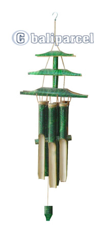 Painted Bamboo Windchime