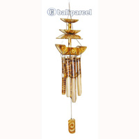 Burned Bamboo Windchime 