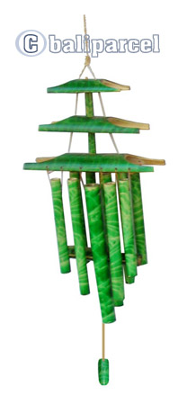 Painted Bamboo Windchime