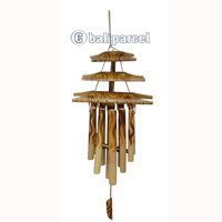 Burned Bamboo Windchime 