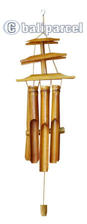 Polished Bamboo Windchime