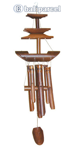 Polished Bamboo Windchime