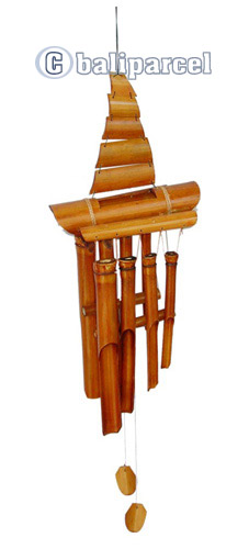 Polished Bamboo Windchime