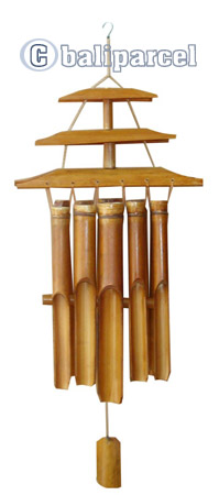 Polished Bamboo Windchime