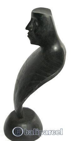 Necklace Display, Hand Carved From Hibiscus Wood.