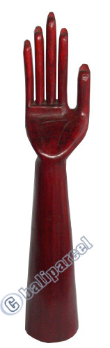 Ring Display, Hand Carved From Hibiscus Wood.