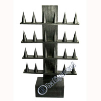 Ring Display, Hand Carved From Hibiscus Wood.
