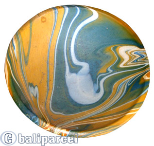 Magic Colours Round Plate Set Of 3, Handmade From Terracotta