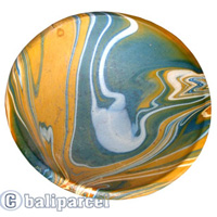 Magic Colours Round Plate Set Of 3, Handmade From Terracotta
