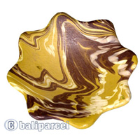 Magic Colours Round Plate Set Of 3, Handmade From Terracotta
