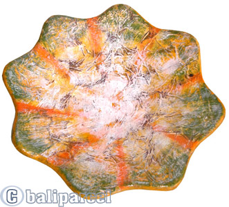 Hand Painted Fruits Bowl Set Of 3.