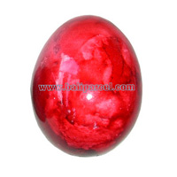 Egg Shaker Airbrushed. This Hand Carved From Wood 