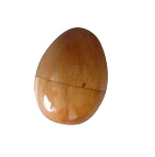 Egg Shaker Airbrushed. This Hand Carved From Wood 