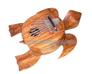 Karimba Turtle. This Hand Carved From Mahogany Wood 