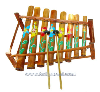 Rindik , Music Instrument Hand Carved From Bamboo