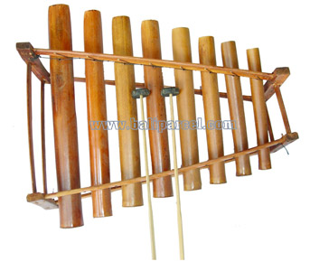 Rindik , Music Instrument Hand Carved From Bamboo