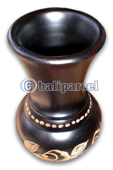 Wooden Vase, This Vase Hand Carved From Teak Wood (the Best Wood).