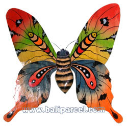 Butterfly Wall Plaque. This  Is Hand Carved From Albesia Wood.