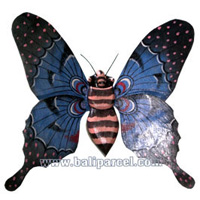 Butterfly Wall Plaque. This  Is Hand Carved From Albesia Wood.