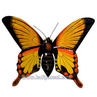 Butterfly Wall Plaque. This  Is Hand Carved From Albesia Wood.