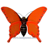 Butterfly Wall Plaque. This  Is Hand Carved From Albesia Wood.