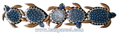 Turtles Dot Art Wall Plaque. This  Is Hand Carved From Albesia Wood.