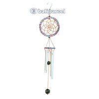 Bali Windchime, Hand Carved From Bamboo And Pipe.