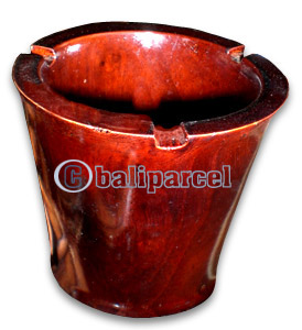 Wooden Ashtray, Hand Carved From Teak Wood ( The Best Wood )