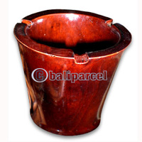 Wooden Ashtray, Hand Carved From Teak Wood ( The Best Wood )