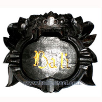 Balinese Ashtray, Hand Carved From Sono Wood