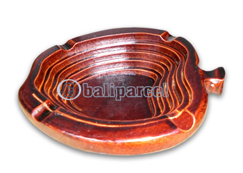 Wooden Ashtray, Hand Carved From Teak Wood ( The Best Wood )