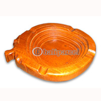 Wooden Ashtray, Hand Carved From Teak Wood ( The Best Wood )