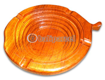 Wooden Ashtray, Hand Carved From Teak Wood ( The Best Wood )