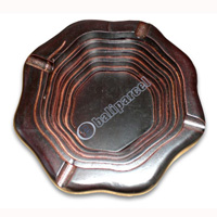 Wooden Ashtray, Hand Carved From Teak Wood ( The Best Wood )