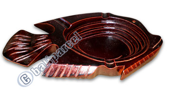 Wooden Ashtray, Hand Carved From Teak Wood ( The Best Wood )