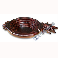 Wooden Ashtray, Hand Carved From Teak Wood ( The Best Wood )