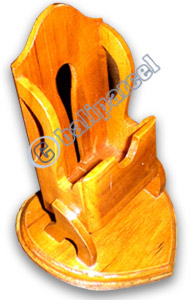 Pencil Holder, Hand Carved From Teak Wood ( The Best Wood )