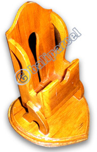 Pencil Holder, Hand Carved From Teak Wood ( The Best Wood )