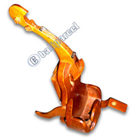 Miniatur Guitar , Hand Carved From Teak Wood ( The Best Wood )