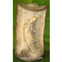 Dewi Kuanin, Hand Carved From Waru Wood
