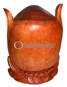 Buddha, Hand Carved From Suar Wood
