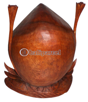 Buddha, Hand Carved From Suar Wood