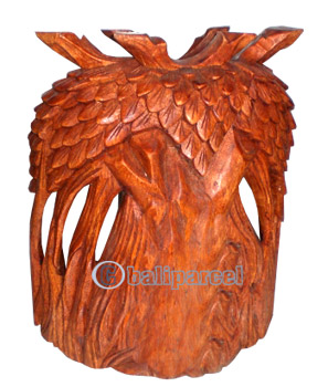 Buddha, Hand Carved From Suar Wood